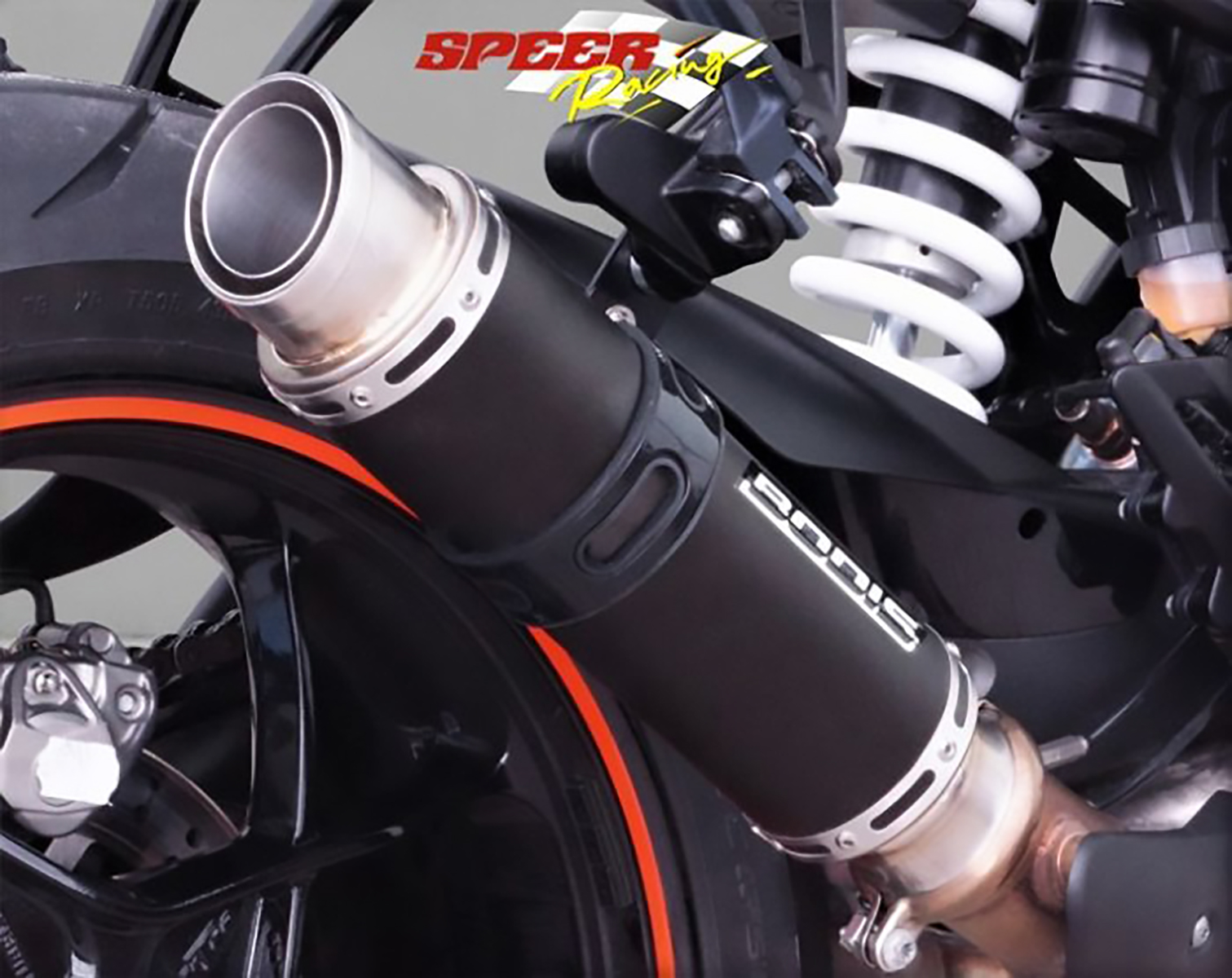 Motorrad Sport Auspuff Bodis GP1-RS Black 250mm Suzuki KTM Honda Kawasaki  Yamaha, Sortiment nach Fahrzeug filtern