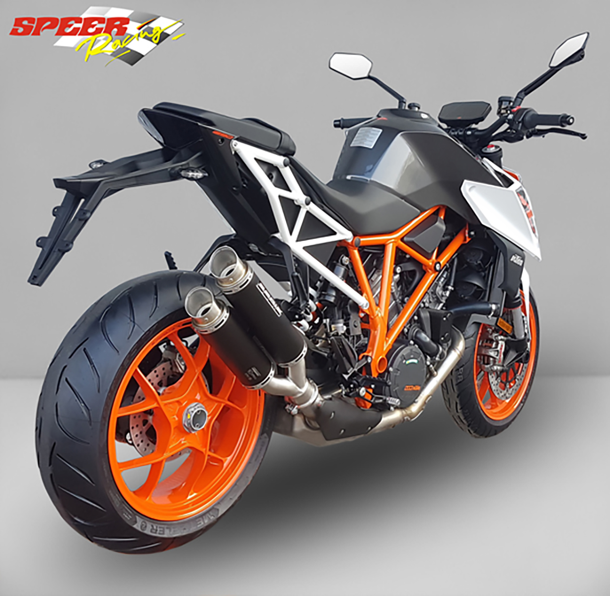 Motorrad Sport Auspuff Bodis GP1 300mm Black für Suzuki KTM Honda Kawasaki  Yamaha, Sortiment nach Fahrzeug filtern