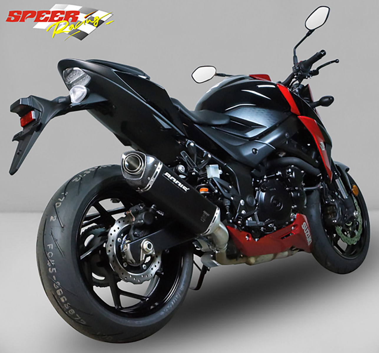 thumbnail image 2 of For Suzuki GSXS750 GSR750 BK750 Exhaust Tips Silencer 370mm Mid Link Pipe System 2 of 14