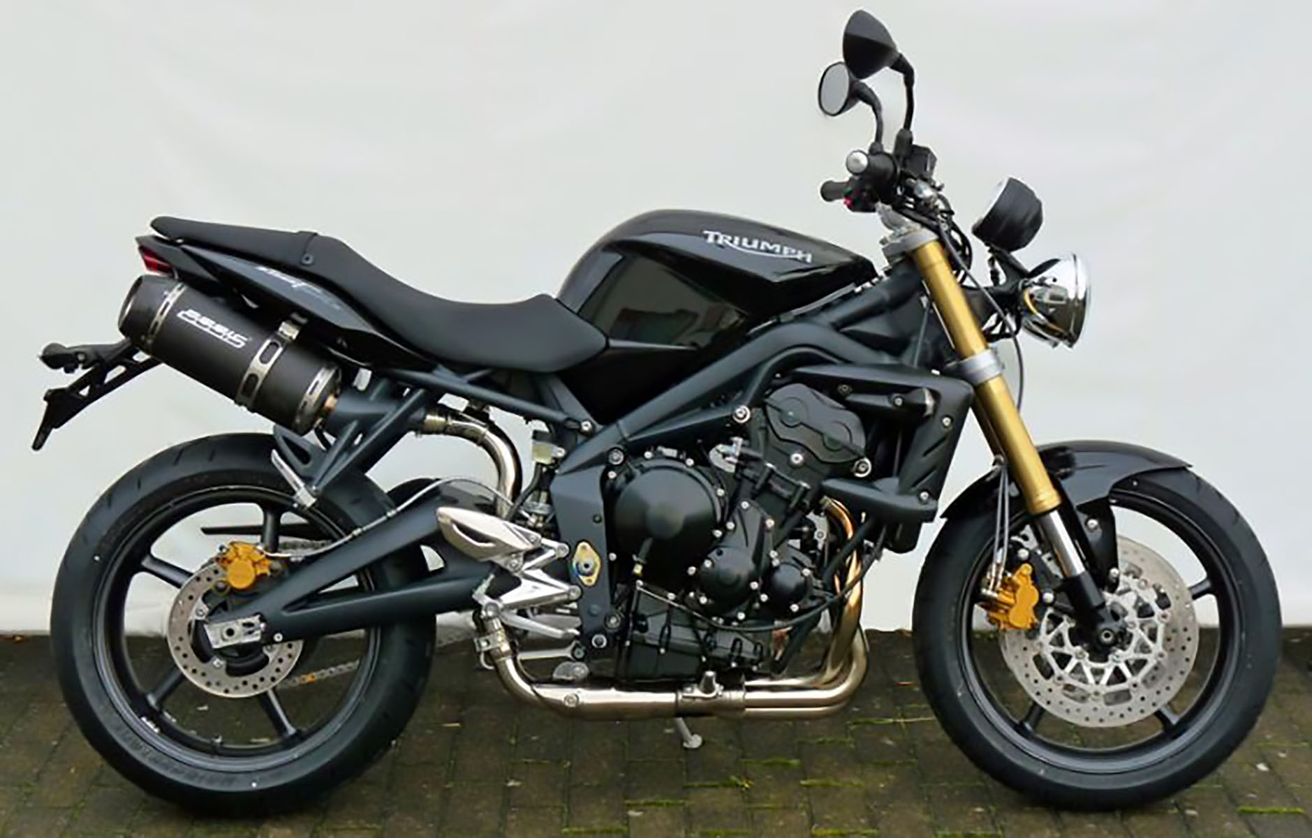 Exhaust System TRIUMPH Street Triple 2007 2012 BODIS EXHAUST Exhaust System TRIUMPH Street Triple 2007 2012 BODIS EXHAUST