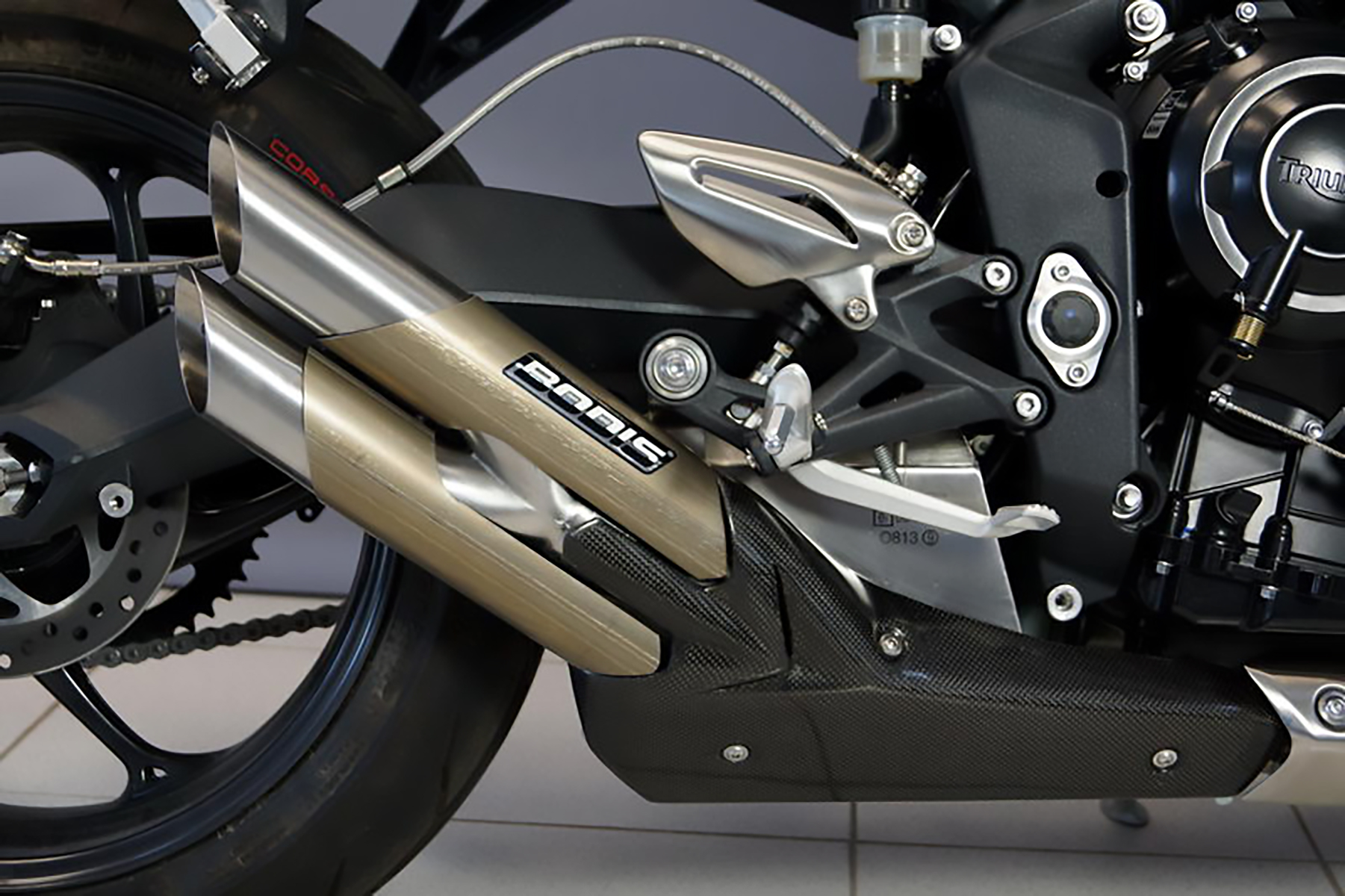 Exhaust system: TRIUMPH - Street Triple 2013-2016 :: BODIS EXHAUST